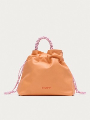Bolsas Hoff Coachella Top Handle Peach Mujer Coral | WUHJ-97602