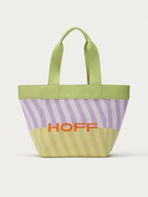 Bolsas Hoff Hyde Lima Woven Carrycot Mujer Verdes Morados | HYOP-61974