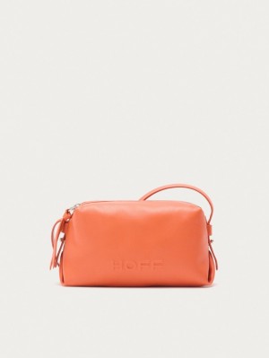 Bolsas Hoff Leather Hall Mujer Coral | IRQD-45108