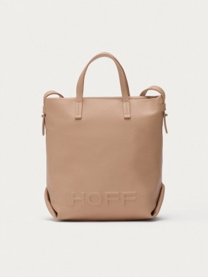 Bolsas Hoff Leather Shopper Arcade Mujer Grises | DNTF-64203