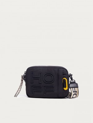 Bolsas Hoff Nylon Bridge Mujer Negros | FZDE-28956