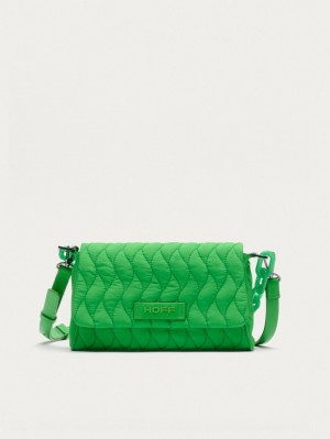 Bolsas Hoff Quilt Mujer Verdes | PLAC-76391