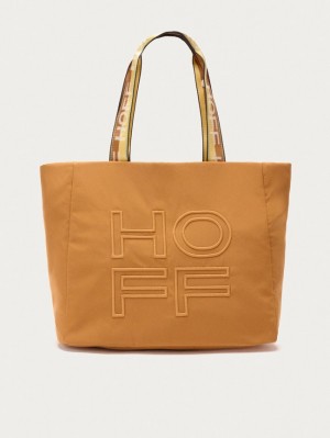 Bolsas Hoff Shopper Nylon Arch Mujer Marrom | UYDX-35019