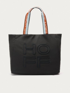 Bolsas Hoff Shopper Nylon Arch Mujer Negros | XEHI-53091