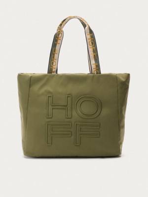 Bolsas Hoff Shopper Nylon Arch Mujer Verdes | DKQY-14032