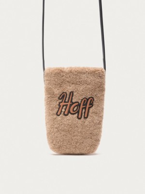Bolsas Hoff Tower Fur Mini Taupe Mujer Beige | QCTZ-82349