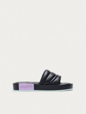 Sandalias Hoff Lane Mujer Negros | OVPX-25416
