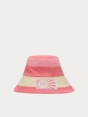 Sombreros Hoff Pier Cotton Bucket Mujer Rosas | LCNY-34650