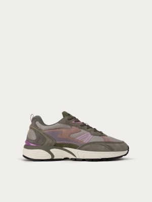 Tenis Hoff Dakota Mujer Verdes Rosas Grises | KVUF-34168