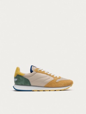Tenis Hoff Eretria Hombre Marrom Beige | VBWF-36490