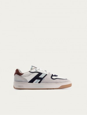 Tenis Hoff Melrose Hombre Grises Blancos Negros | GYVP-92748