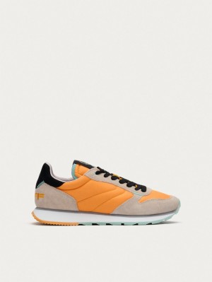 Tenis Hoff Miletus Mujer Grises Naranjas | SZQI-27581