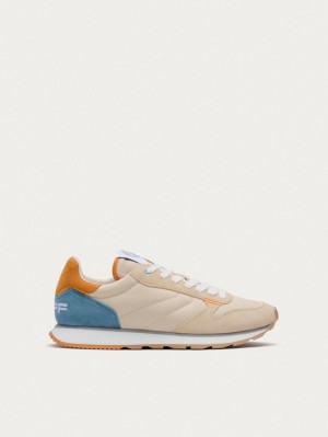 Tenis Hoff Sparta Mujer Grises Naranjas | HETY-86041