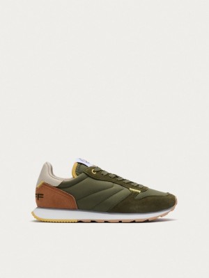 Tenis Hoff Thebes Mujer Verdes Marrom | ZETI-13759