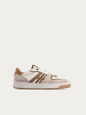 Tenis Hoff Trocadero Hombre Grises Blancos | PSNH-46731