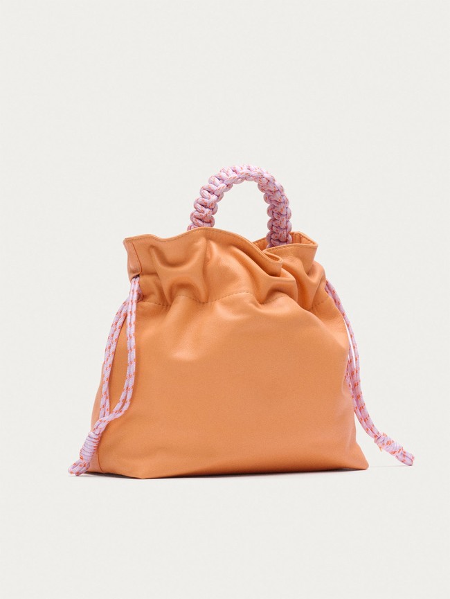 Bolsas Hoff Coachella Top Handle Peach Mujer Coral | WUHJ-97602