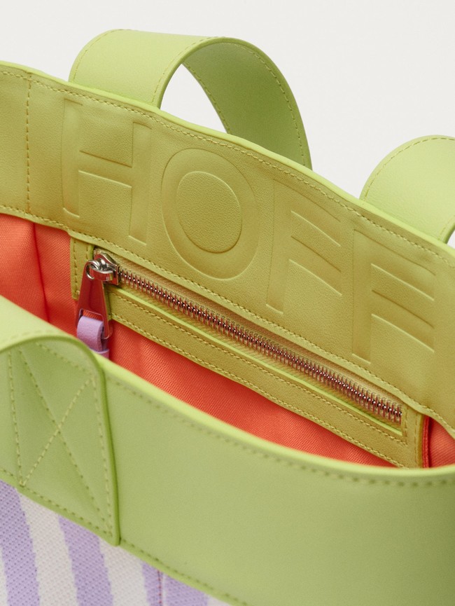 Bolsas Hoff Hyde Lima Woven Carrycot Mujer Verdes Morados | HYOP-61974