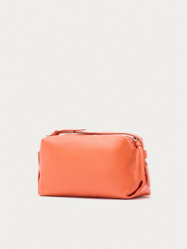 Bolsas Hoff Leather Hall Mujer Coral | IRQD-45108