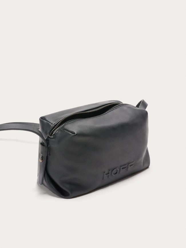 Bolsas Hoff Leather Hall Mujer Negros | EDAI-61903
