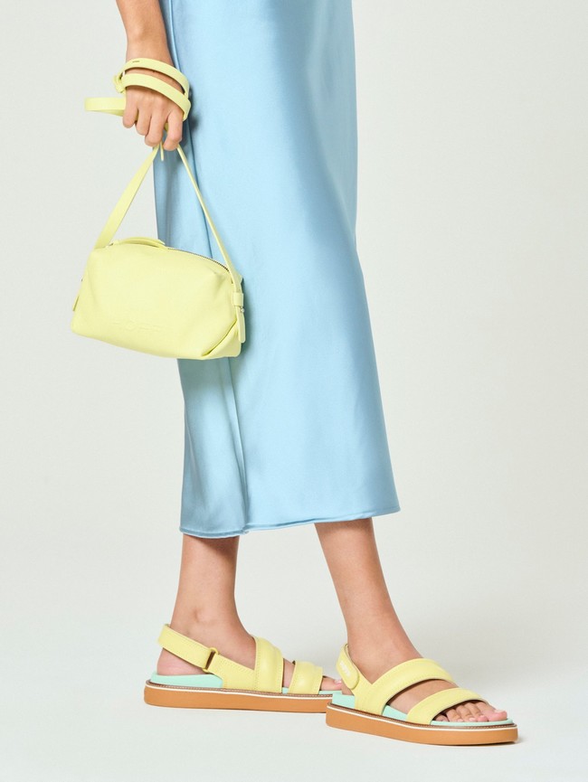 Bolsas Hoff Leather Hall Mujer Verdes | YGVC-37956