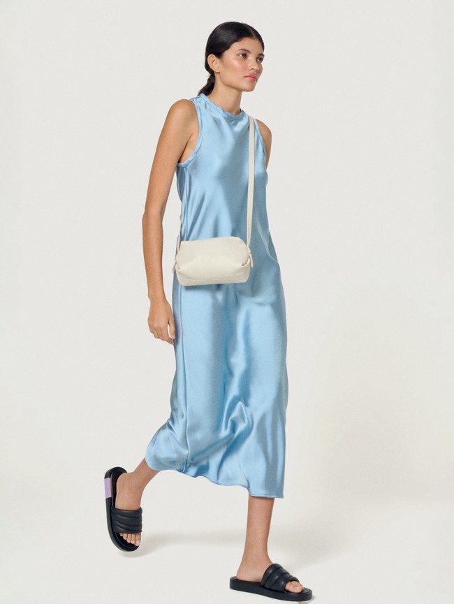 Bolsas Hoff Leather Hall Off White Mujer Blancos | MWOI-20564