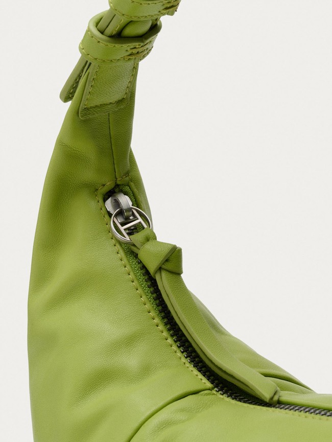Bolsas Hoff Leather Hobo Museum Mujer Verdes | HNCP-73052