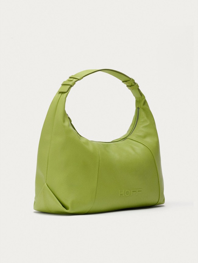 Bolsas Hoff Leather Hobo Museum Mujer Verdes | HNCP-73052