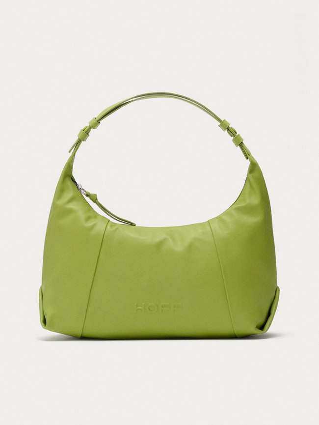 Bolsas Hoff Leather Hobo Museum Mujer Verdes | HNCP-73052
