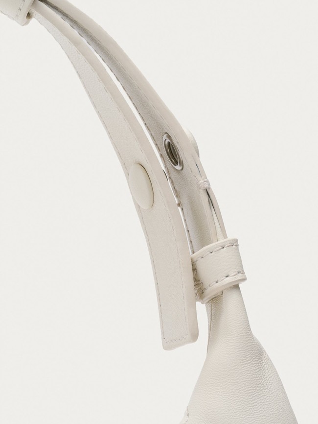 Bolsas Hoff Leather Hobo Museum Off White Mujer Blancos | SPNX-92807