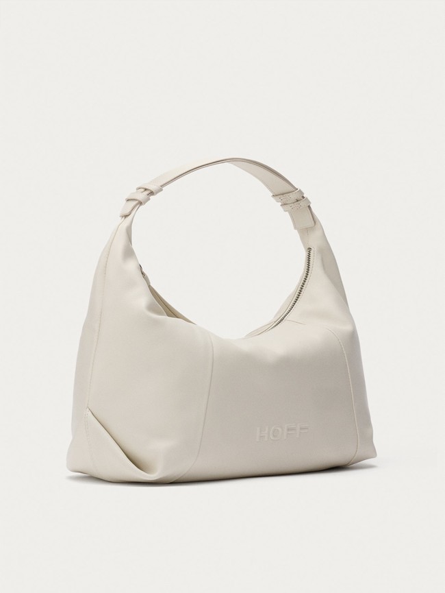 Bolsas Hoff Leather Hobo Museum Off White Mujer Blancos | SPNX-92807