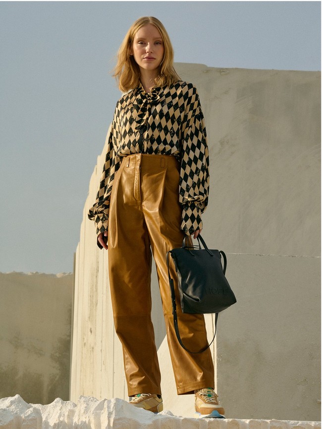 Bolsas Hoff Leather Shopper Arcade Mujer Negros | VYUA-78390