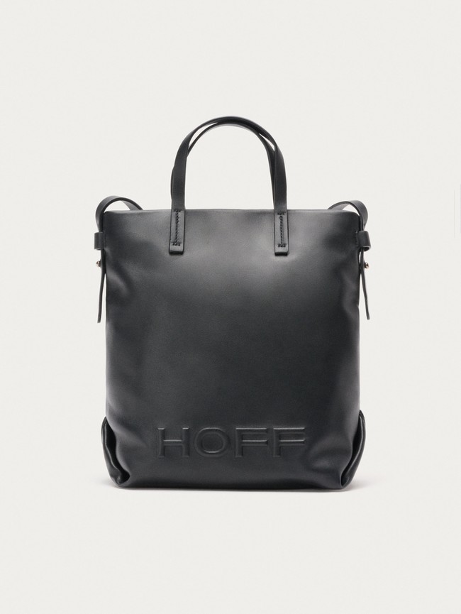 Bolsas Hoff Leather Shopper Arcade Mujer Negros | VYUA-78390