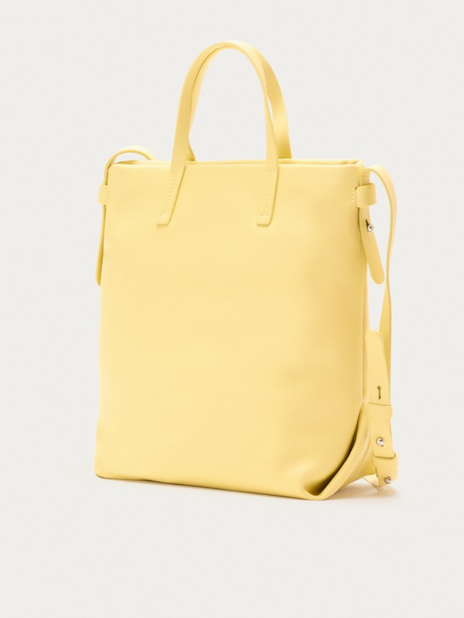 Bolsas Hoff Leather Shopper Arcade Mujer Amarillos | TROJ-65971