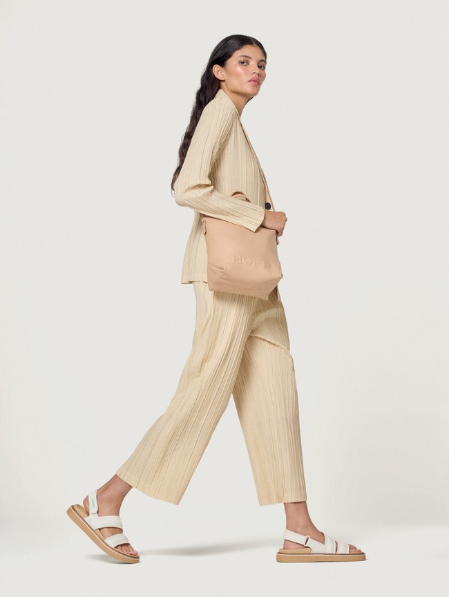 Bolsas Hoff Leather Shopper Arcade Mujer Grises | DNTF-64203