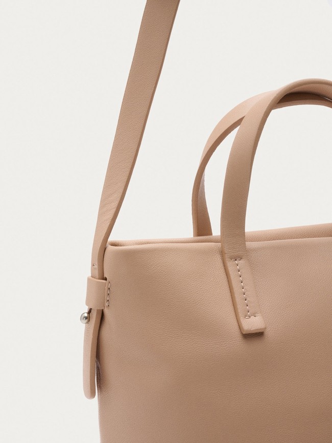 Bolsas Hoff Leather Shopper Arcade Mujer Grises | DNTF-64203