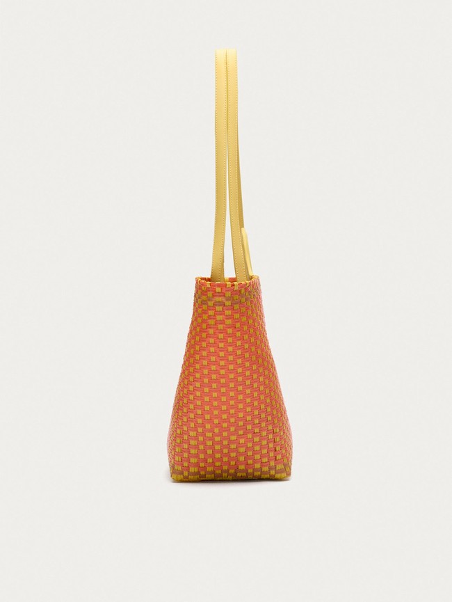 Bolsas Hoff Market Basket Mujer Naranjas | YOVG-79026