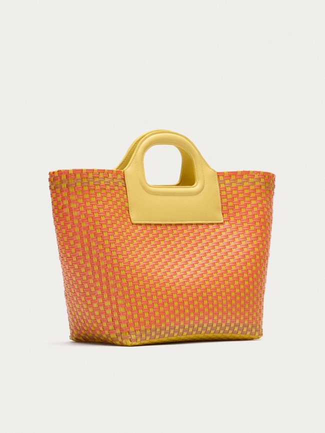 Bolsas Hoff Market Basket Mujer Naranjas | YOVG-79026