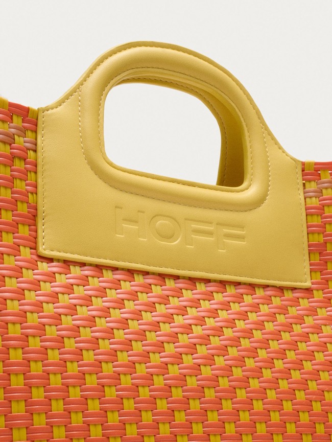 Bolsas Hoff Market Basket Mujer Naranjas | YOVG-79026