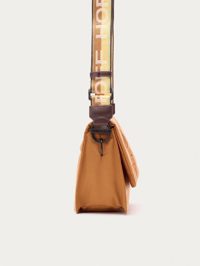 Bolsas Hoff Nylon Gallery Mujer Marrom | YTHJ-31472