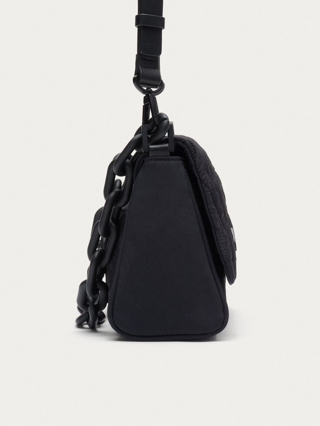 Bolsas Hoff Quilt Mujer Negros | MYKN-92386