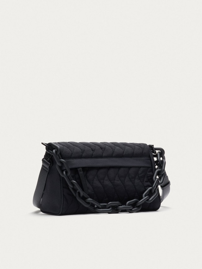Bolsas Hoff Quilt Mujer Negros | MYKN-92386