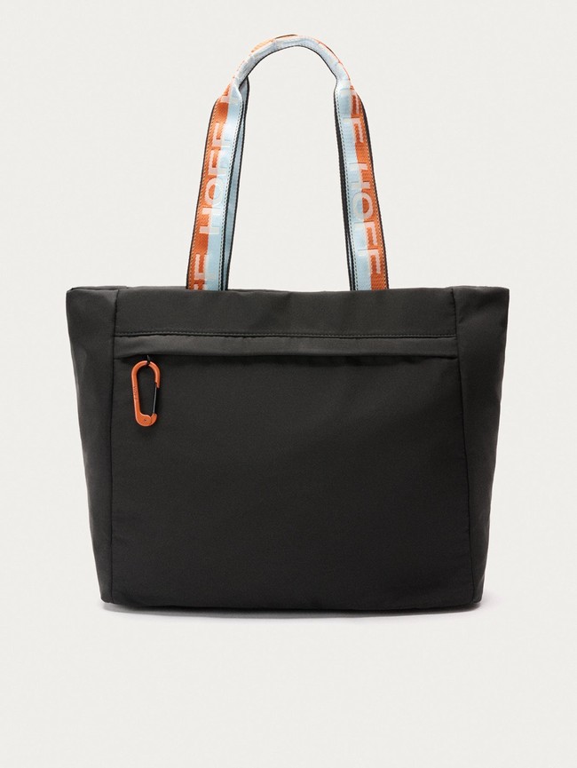 Bolsas Hoff Shopper Nylon Arch Mujer Negros | XEHI-53091