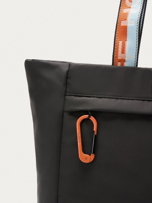 Bolsas Hoff Shopper Nylon Arch Mujer Negros | XEHI-53091