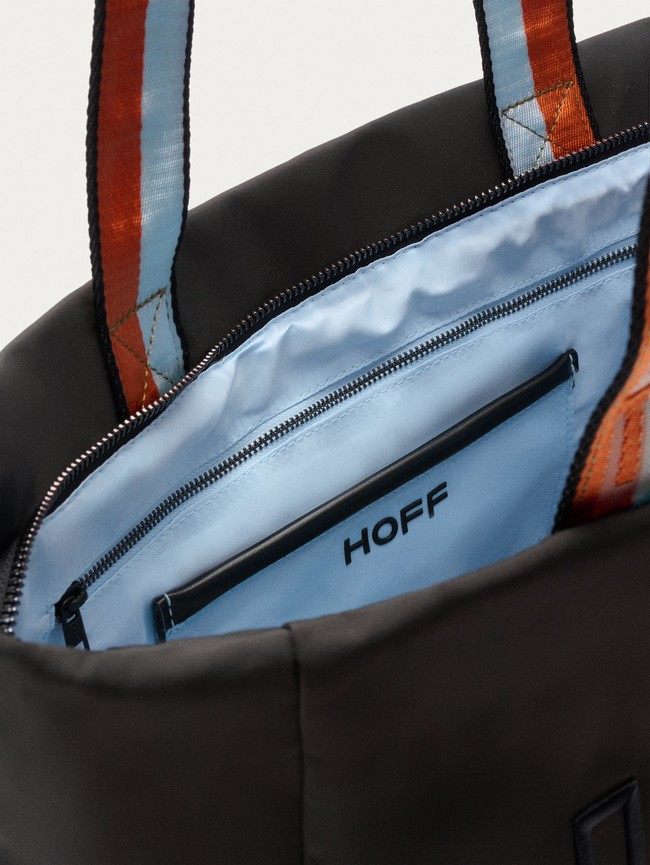 Bolsas Hoff Shopper Nylon Arch Mujer Negros | XEHI-53091