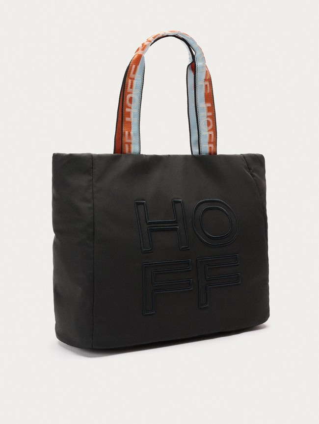 Bolsas Hoff Shopper Nylon Arch Mujer Negros | XEHI-53091