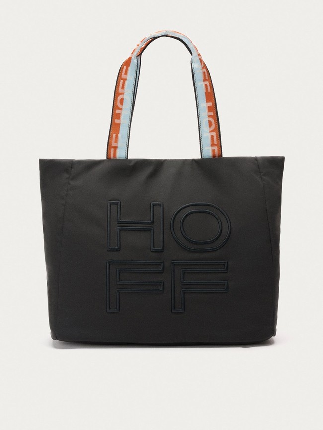 Bolsas Hoff Shopper Nylon Arch Mujer Negros | XEHI-53091