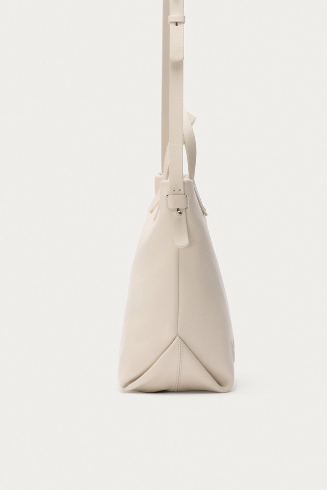 Bolsas Hoff Shopper Piel Arcade Off White Mujer Blancos | XFVJ-01435