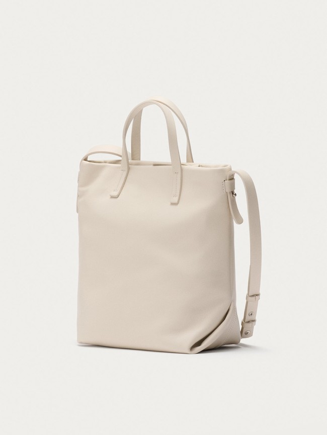 Bolsas Hoff Shopper Piel Arcade Off White Mujer Blancos | XFVJ-01435