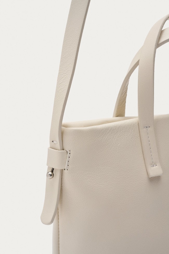 Bolsas Hoff Shopper Piel Arcade Off White Mujer Blancos | XFVJ-01435