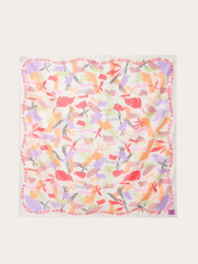 Bufandas Hoff Leaf Foulard Lilac Mujer Multicolor | XRKW-70815